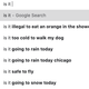 My Google searches grow more concerning by the day.